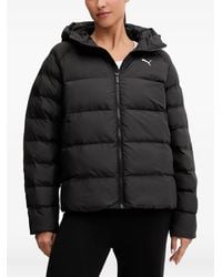 PUMA - Hooded Puffer Jacket - Lyst