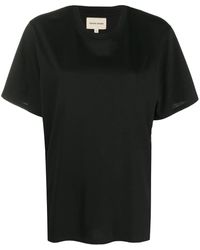 Loulou de Saison - T-Shirt Mit Rundem Ausschnitt - Lyst