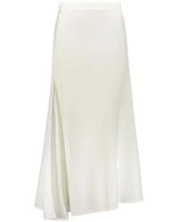 Ellery - Falda Midi Con Abertura Lateral - Lyst