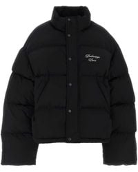 Balenciaga - Cotton Blend Down Jacket - Lyst