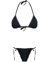 Hunza G - Gina Swarovski Crinkle Bikini - Lyst