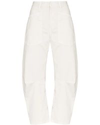 Nili Lotan - 'Shon' Hose Mit Weitem Bein - Lyst