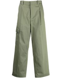 OAMC - Pressed-crease Cargo Trousers - Lyst