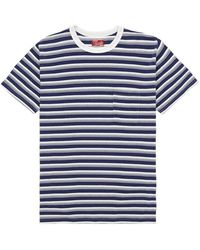 Fortela - Yakut Striped Patch-Pocket T-Shirt - Lyst