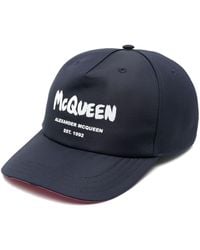 Alexander McQueen - Logo-print Baseball Cap - Lyst