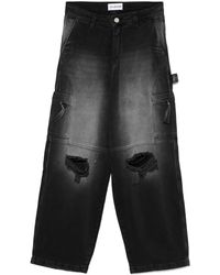 Han Kjobenhavn - Vaqueros cargo con efecto envejecido - Lyst
