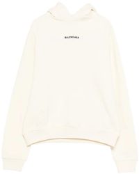 Balenciaga - Sudadera Con Capucha Y Motivo En La Parte Posterior - Lyst