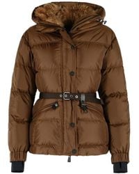 Moncler - Belted Hooded Jacket - Lyst