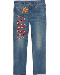 Strappati Jeans per Uomo di Gucci | FASHIOLA.it