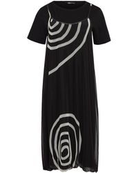 UMA | Raquel Davidowicz - Spiral-print Midi Dress - Lyst