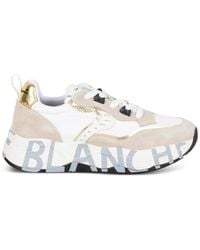 Voile Blanche - Baskets À Logo Imprimé - Lyst