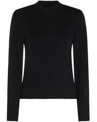 MM6 by Maison Margiela - Logo-Embroidered Sweater - Lyst