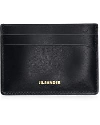 Jil Sander - Logo-Print Card Holder - Lyst