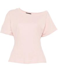EB DENIM - Elena Off-The-Shoulder T-Shirt - Lyst