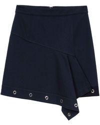 3.1 Phillip Lim - Deconstructed Cotton Asymmetric Skirt - Lyst