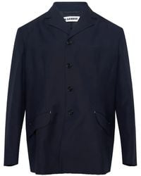 Jil Sander - Chaqueta Fil-A-Fil De Lana - Lyst