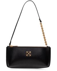 Off-White c/o Virgil Abloh - Jitney Leather Clutch Bag - Lyst