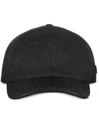 Moorer - ヘリンボーン キャップ - Lyst