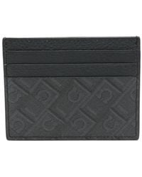 Ferragamo - Monogram Card Case - Lyst