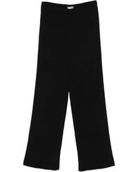Issey Miyake - Ribbed Trousers - Lyst
