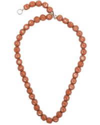 Jil Sander - Halskette aus Emaille-Perlen - Lyst