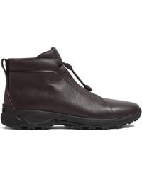 ZEGNA - Triple Stitch Vetta Boots - Lyst