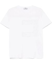 Elisabetta Franchi - Voile-Logo Jersey T-Shirt - Lyst