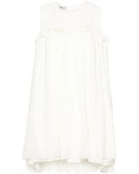 Baruni - Ruffled Mini Dress - Lyst