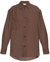 Studio Nicholson - Leto Striped Shirt - Lyst