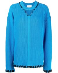 3.1 Phillip Lim - Ribbed V-Neck Jumper - Lyst