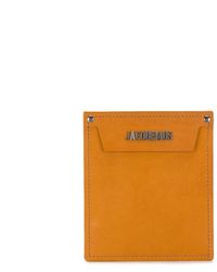 Jacquemus Pocket Insert Card Holder - Brown
