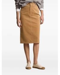 Polo Ralph Lauren - Corduroy Pencil Skirt - Lyst