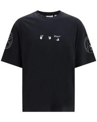 Off-White c/o Virgil Abloh - Logo-Print Short-Sleeve T-Shirt - Lyst