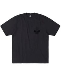 Stussy - Built To Last Pig Dyed Cotton T-Shirt - Lyst