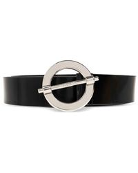 Samsøe & Samsøe - Round Buckle Belt - Lyst
