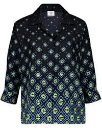 CASABLANCA - Blouse Met Monogram - Lyst