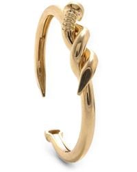 David Webb - Twisted Nail Cuff Bracelet - Lyst