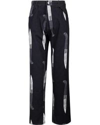 PAS DE MER - Knives Printed Trousers - Lyst