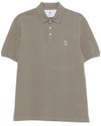 Brunello Cucinelli - エンブロイダリー ポロシャツ - Lyst