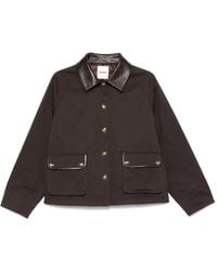 Sandro - Cotton Jacket - Lyst