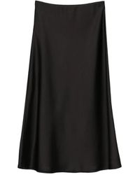 Imperial - Elastische Midi-Rok - Lyst