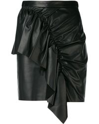 Isabel Marant 'Nela' Lederrock - Schwarz