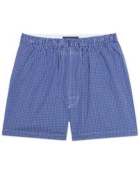 Brooks Brothers - Micro-Check Boxer Shorts - Lyst