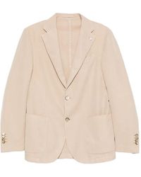 Luigi Bianchi - Buttoned Single-Breasted Blazer - Lyst