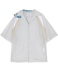 Kolor - Camisa con diseño colour block y capucha - Lyst