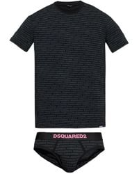DSquared² - Set Aus T-Shirt Und Boxershorts - Lyst