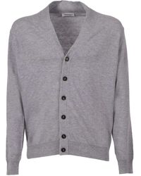 Kangra - V-Neck Buttoned Cardigan - Lyst
