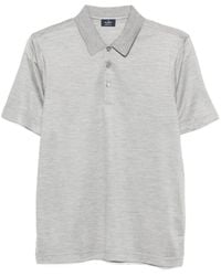 Arte' - Silk Polo Shirt - Lyst