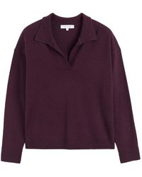 Chinti & Parker - Collared Long-Sleeve Sweater - Lyst