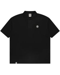 Aape By A Bathing Ape - Moonface Logo-Plaque Polo Shirt - Lyst
